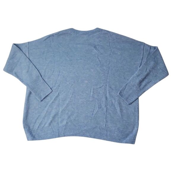 Vince Camuto Women's Warm Cozy Festive Holiday Sweater - Snowflake - Picture 2 of 3